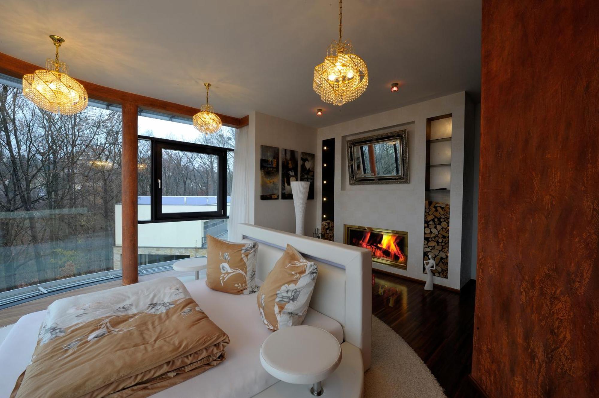 Villa Via Lapis - Panoramablick Ueber Dresden - Garten - Pool - Sauna - Luxus Szoba fotó