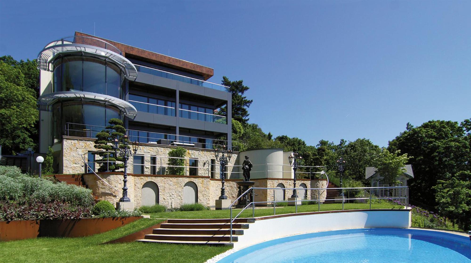 Villa Via Lapis - Panoramablick Ueber Dresden - Garten - Pool - Sauna - Luxus Kültér fotó